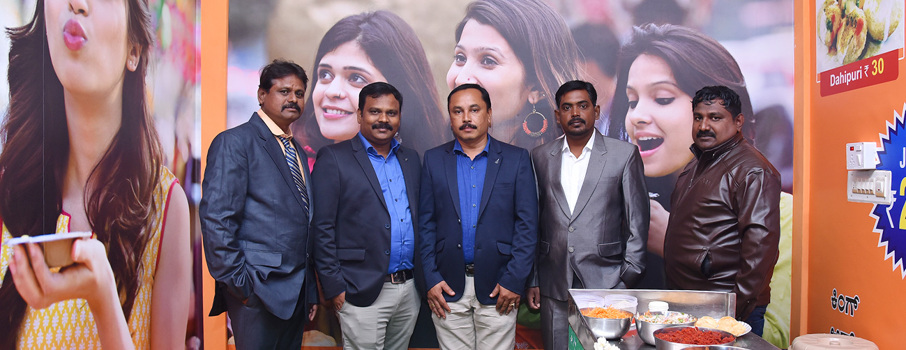King of Bangarpete Panipuri - Banner